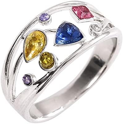 קריסטל טבעות גודל 9 היי נמוך טבעת בצע שלך חלומות טבעת ריינסטון טבעת הטוב ביותר חבר מתנת טבעות לנשים
