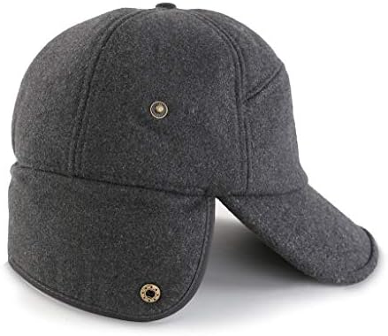 בית מעדיף חורף כובע עם שולי כיסוי אוזניים מצויד כובע פו פרווה בייסבול כובע לגברים