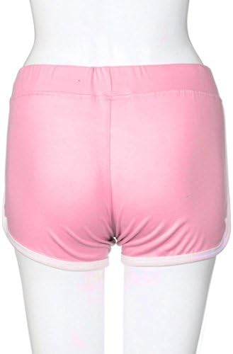 מכנסיים קצרים IHPH7 נשים מכנסי קיץ ספורט אימון כושר אימון מותניים רזה יוגה אלסטית