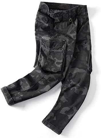 מכנסיים טקטיים לגברים מכנסי קרב מטען רגוע מכנסיים צבאיים מכנסי קאם צבאיים חיצוניים של מכנסיים מזדמנים קלים של ריפוד-כיס.