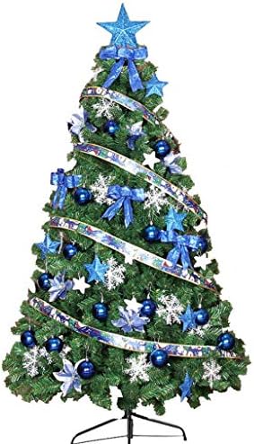 עץ חג המולד של Zyzmh, עץ מלאכותי של הסתעפות אוטומטית, עץ מלא של חג המולד עם עמדת מתכת לסלון, קישוט לחג פנימי וחיצוני
