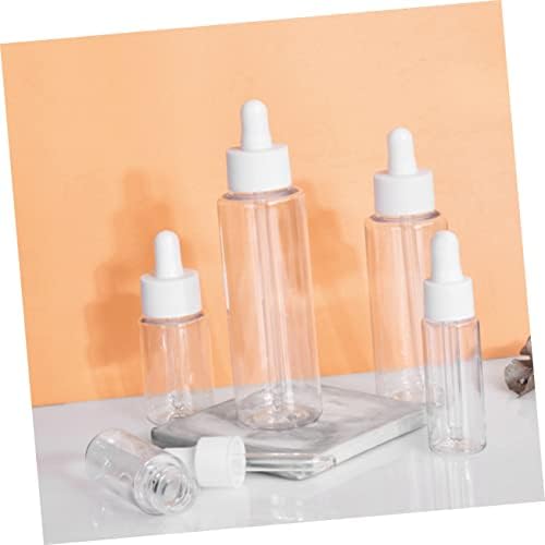 SewACC 4 יחידות זכוכית בקבוק טפטפת זכוכית שמן אתרי טפטפת טיפות ניחוח ניחוח בקבוקי בושם מיני בושם בקבוקי טפטפת פשוט